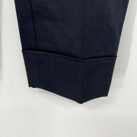 NWT Chicos Womens Capri Crop Pants Sz 2 Black Secret Stretch Straight - Picture 9 of 9